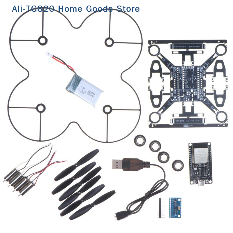 E1 ESP32 Open‑Source Mini Dron - Drone Kit Octocopter ulasan dan harga